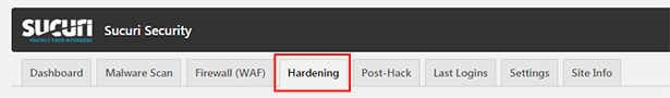 Wordpress Hardening